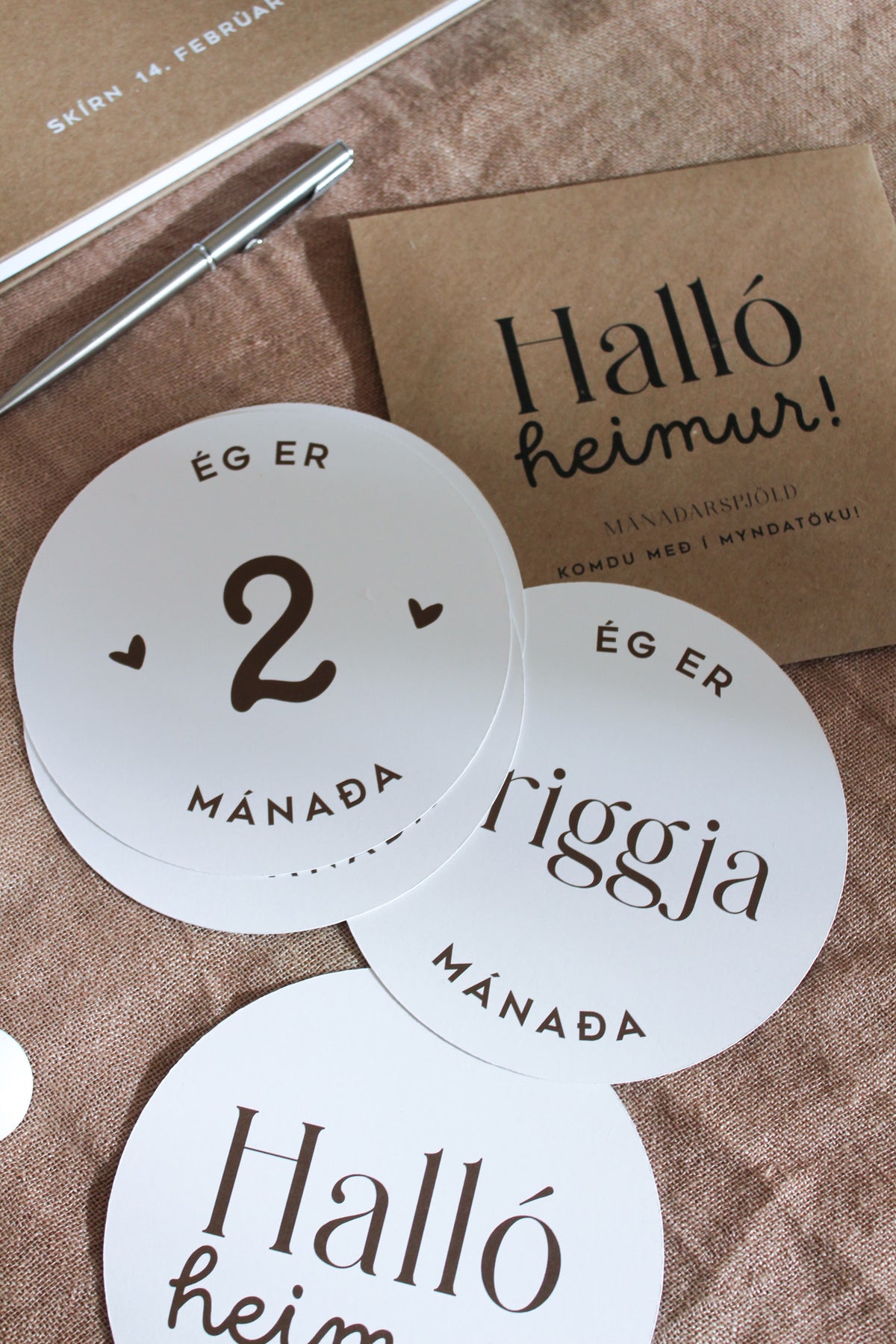 Sérvalinn pakki fyrir skírn/nafnaveislu - blár