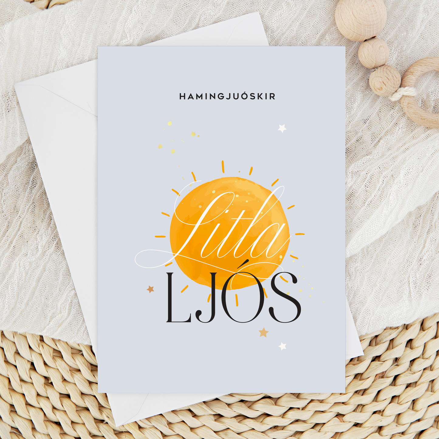 Tækifæriskort- Litla ljós