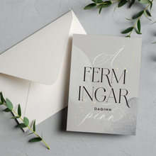 Load image into Gallery viewer, Tækifæriskort- Á fermingardaginn
