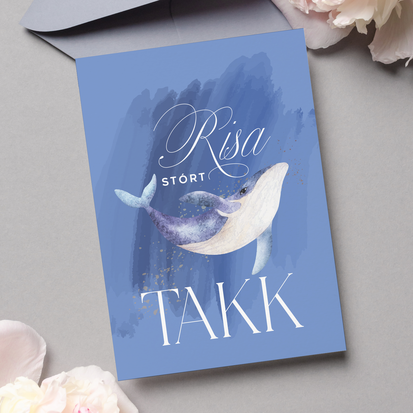 Tækifæriskort- Risa takk!