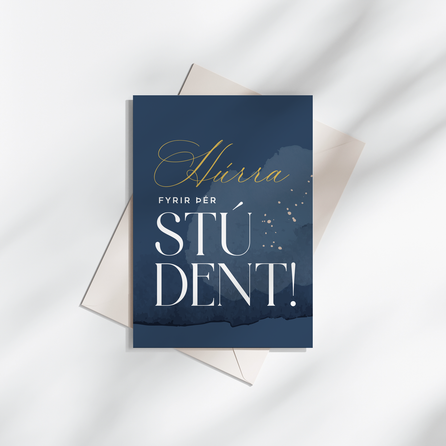 Tækifæriskort - Stúdent