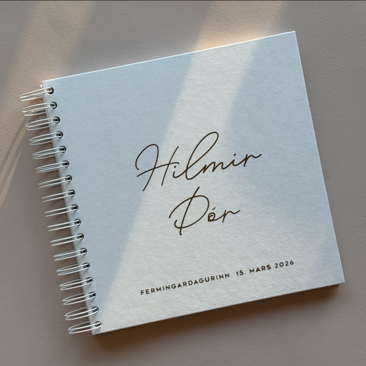 Gestabók með sérmerkingu