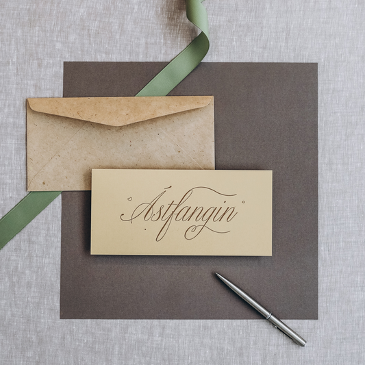 Tækifæriskort "Ástfangin"