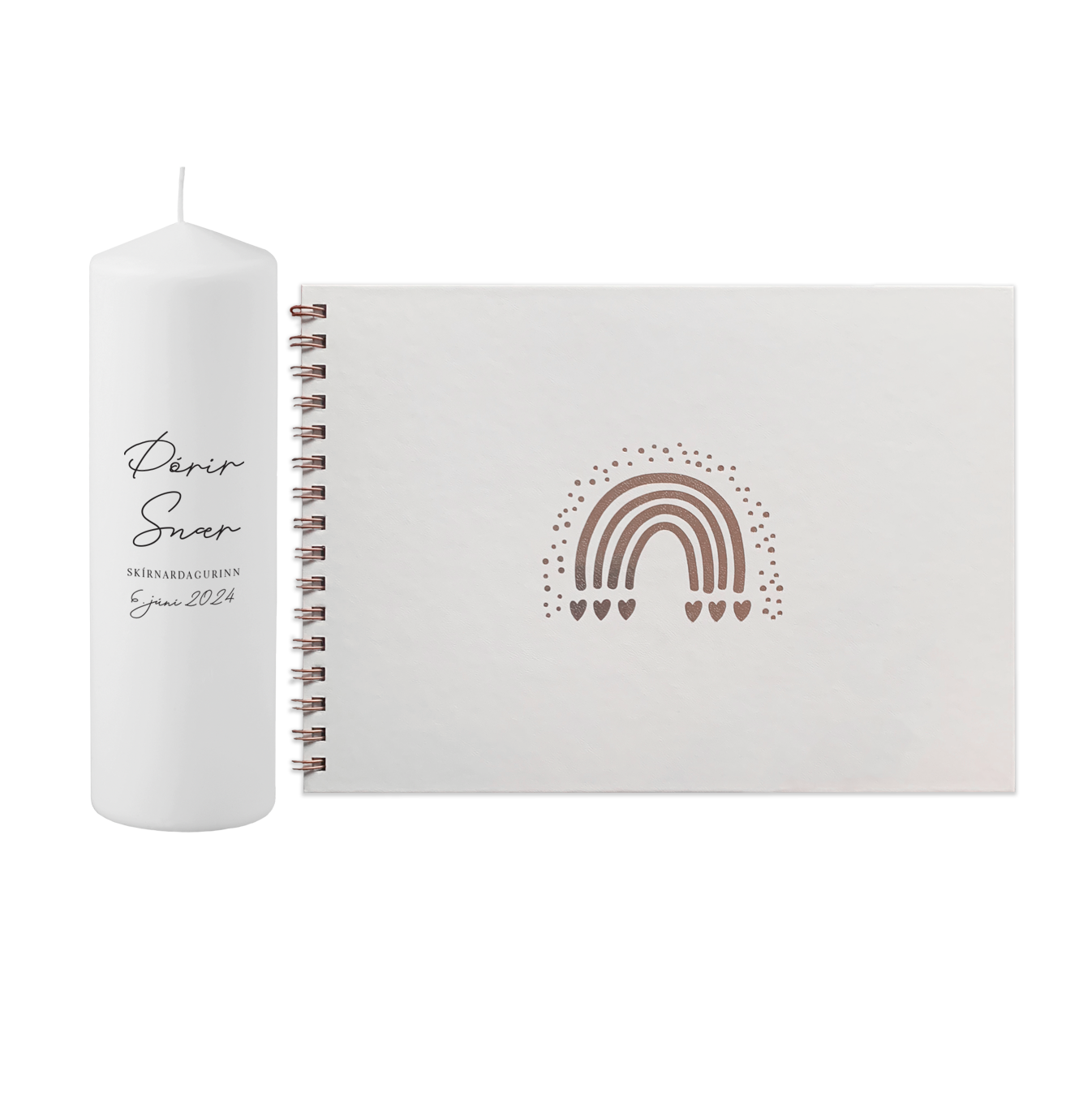 Skírnarpakki - "Kerti + albúm með gorm 1."