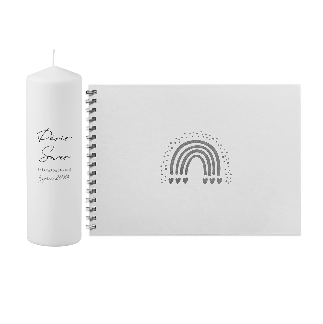 Skírnarpakki - "Kerti + albúm með gorm 1."