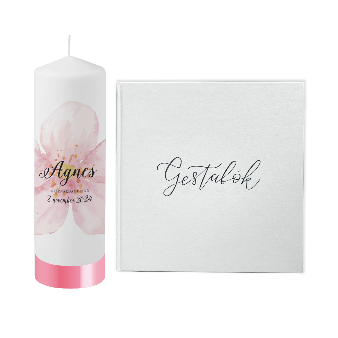 Skírnarpakki - "Bleikur 2."