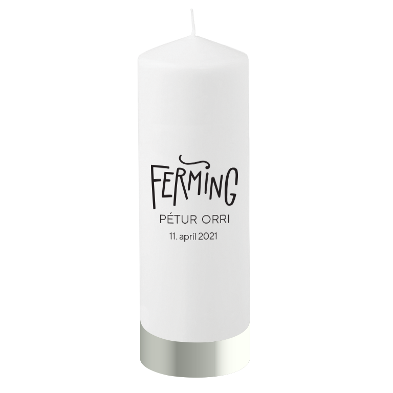 Fermingarkerti- 