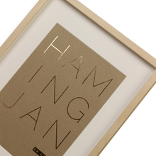 Load image into Gallery viewer, Mynd í ramma - &quot;Hamingjan er hér&quot;
