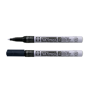 Sakura Pen-Touch 1.0 mm, Hvítur