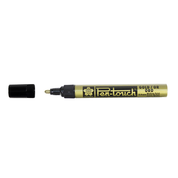 Sakura Pen-Touch 2.0 mm, Gylltur