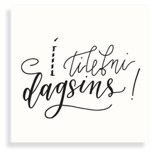 Load image into Gallery viewer, Tækifæriskort - &quot;Í tilefni dagsins&quot;
