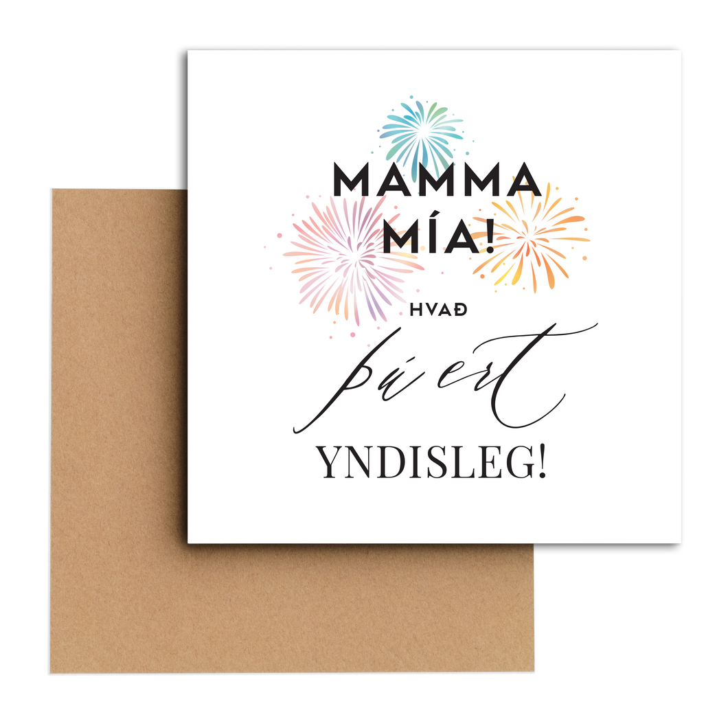 Tækifæriskort 29. -