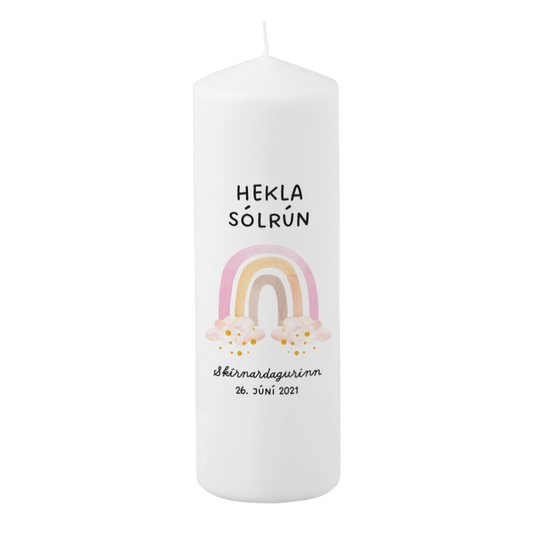 Kerti - "Bleikur regnbogi"