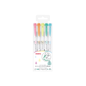 Zebra Mildliner Brush- Mild & Flourescent